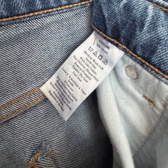 Everlane Size 29 The Way High Jean Button Fly Crop - Picture 6 of 6